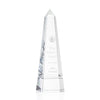 Cascading-Groove Optical Crystal Obelisk Award