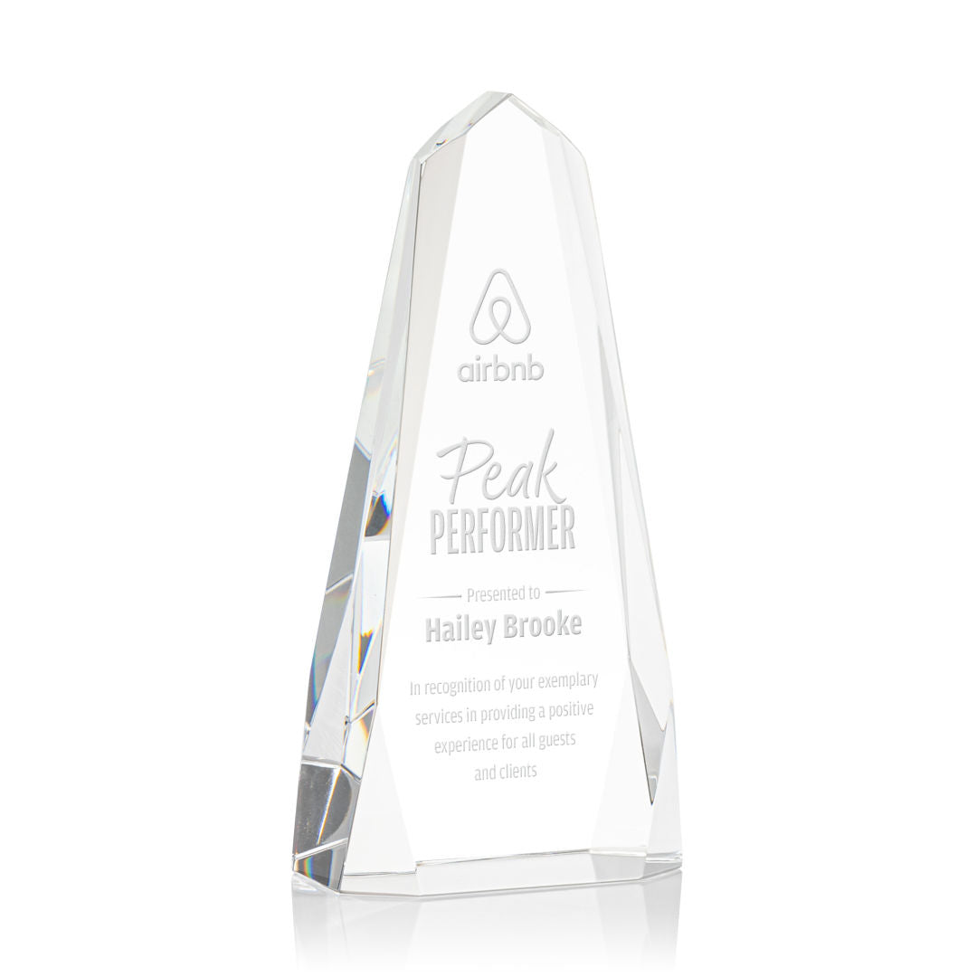 Geneva Optical Crystal Obelisk Award