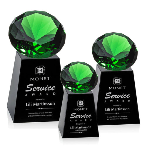 Celestina Award - Black/Emerald