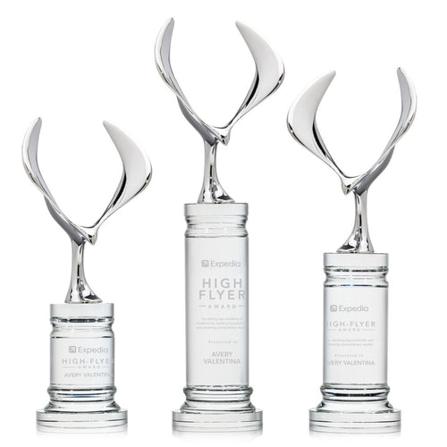 Maverick Eagle Award on Colverstone Base - Clear