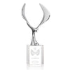 Maverick Eagle Award on Lexington Base - Clear