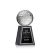 Golf Ball Award on Tall Marble Base