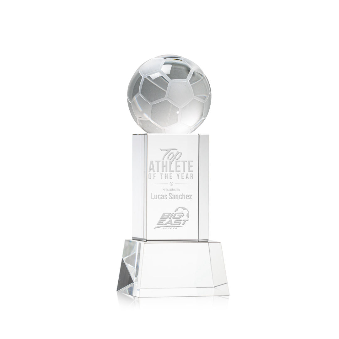 Soccer Ball Award on Belcroft Base