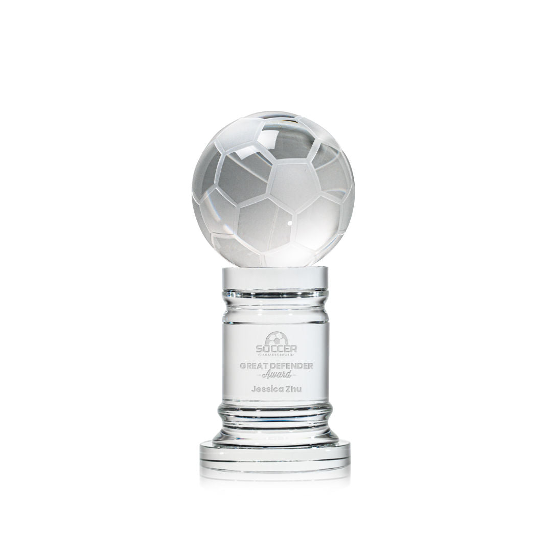 Soccer Ball Award on Colverstone Base