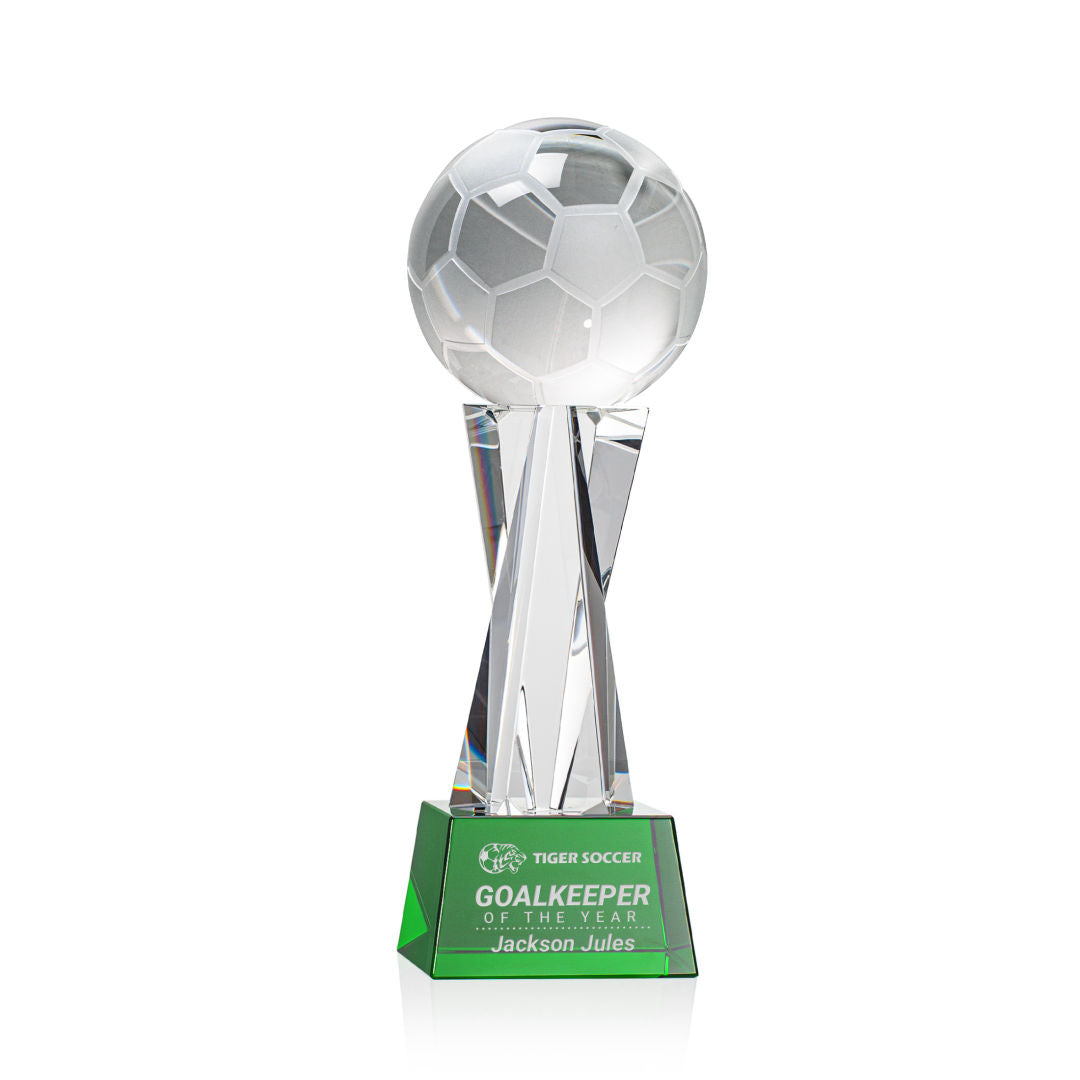 Soccer Ball Award on Grafton Base