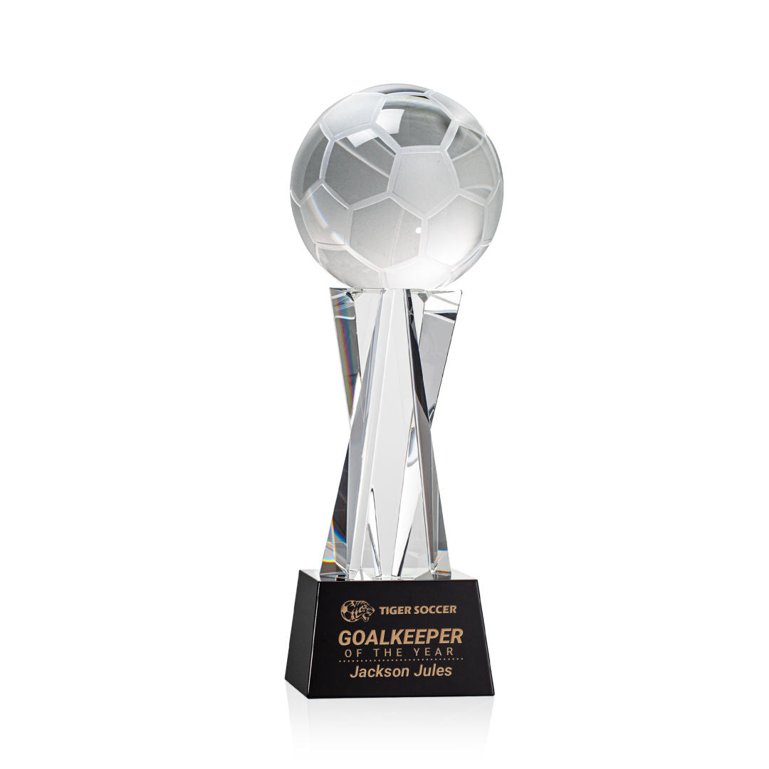 Soccer Ball Award on Grafton Base