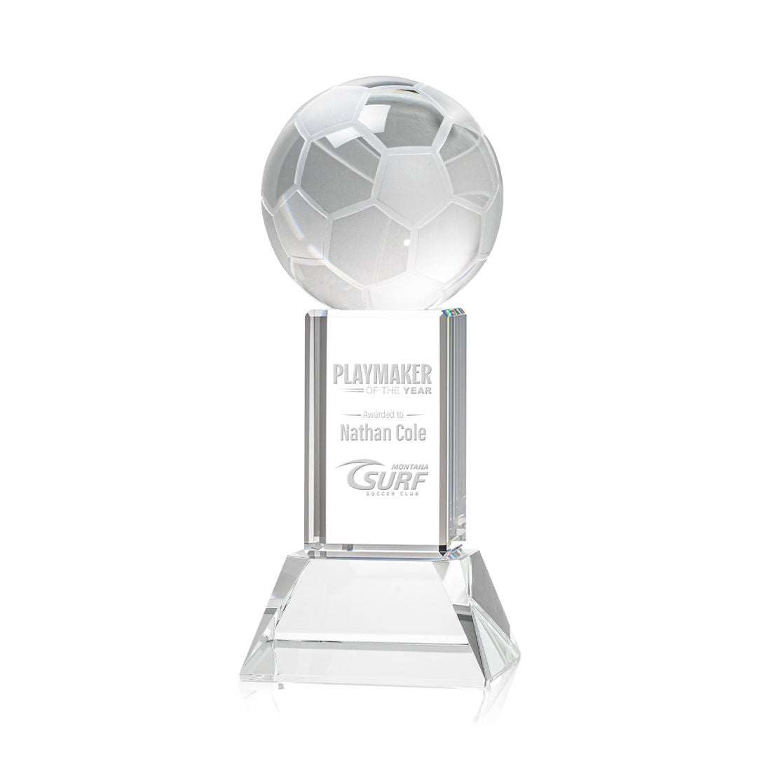Soccer Ball Award on Stowe Base