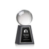 Baseball Award on Tall Marble Base