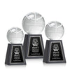 Basketball Award on Tall Marble Base