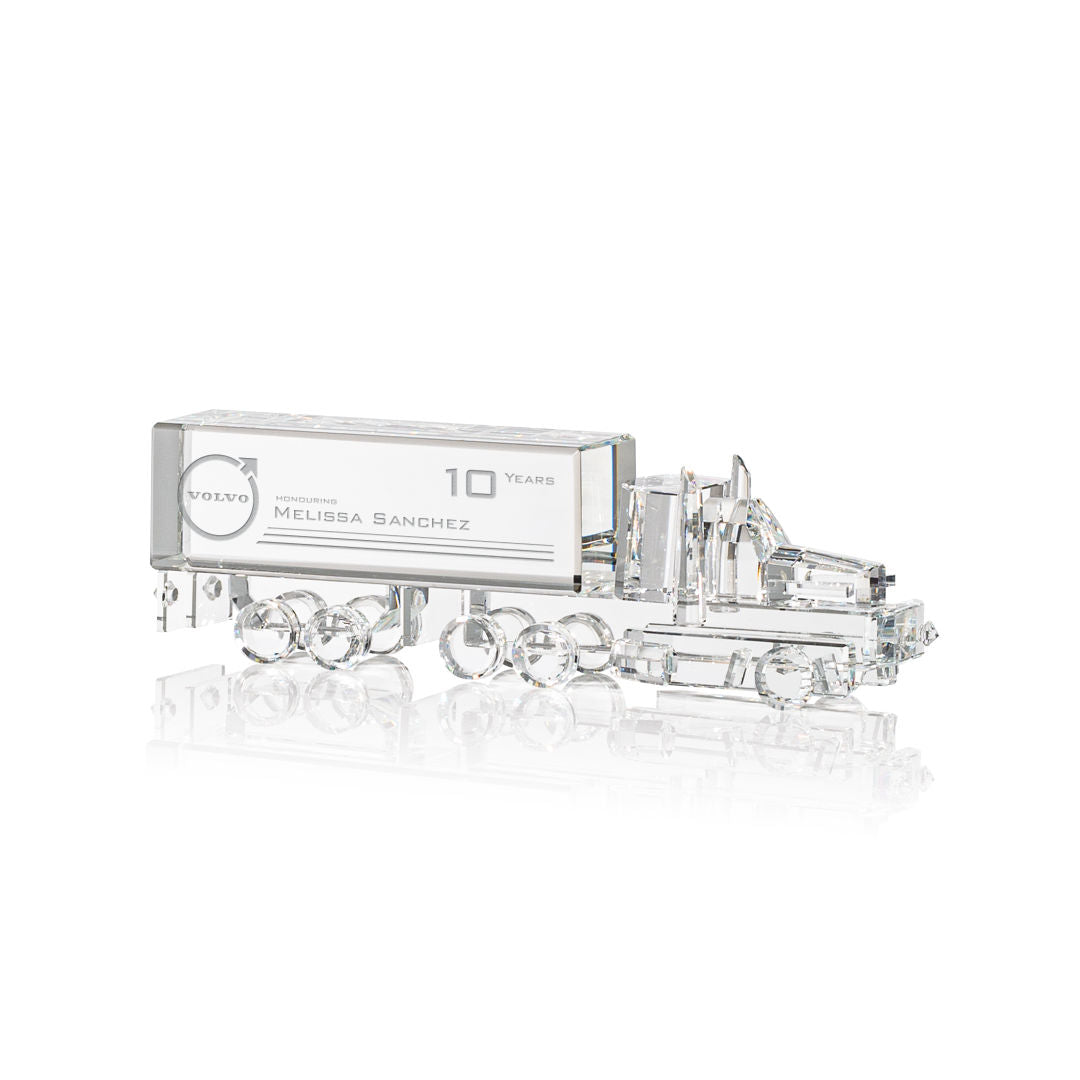 Crystal 18 Wheeler Award