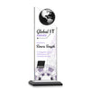 Arden VividPrint™ Award - Black/Silver