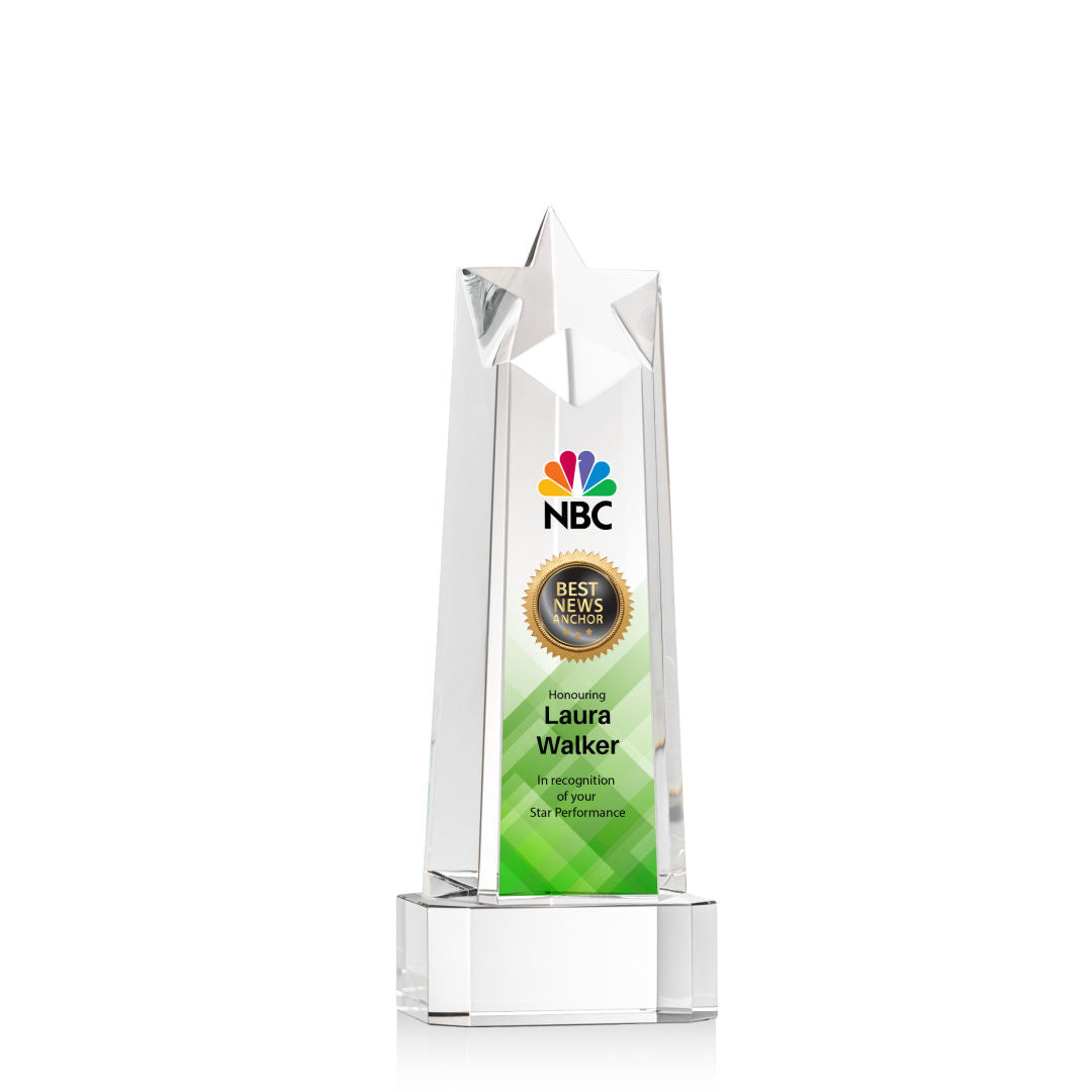 Delaware Star VividPrint™ Award on Base