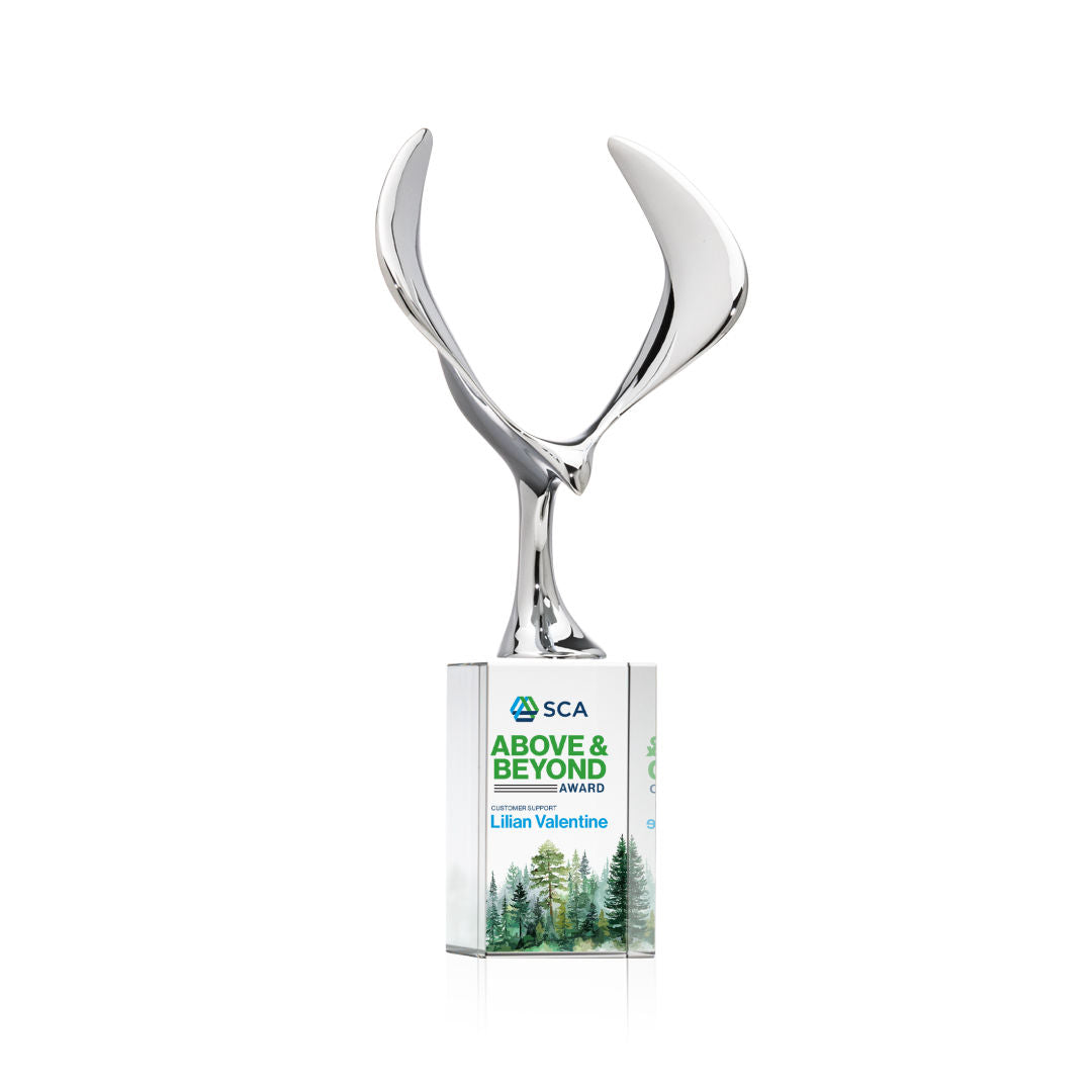 Maverick Eagle VividPrint™ Award on Dakota Base - Clear