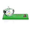 Argyle Apple VividPrint™ Award on Base