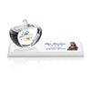 Argyle Apple VividPrint™ Award on Base