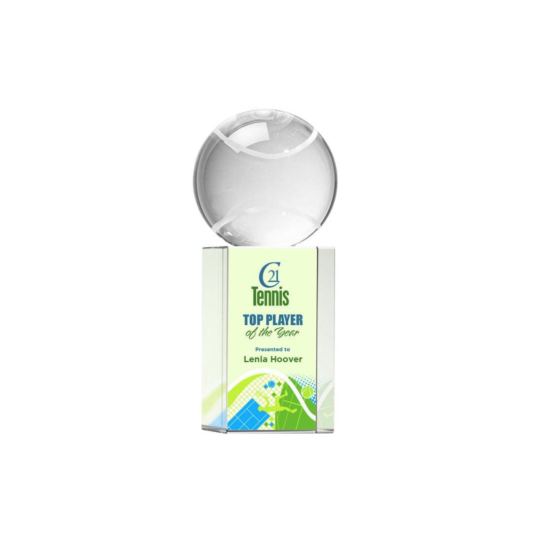 Tennis Ball VividPrint™ Award on Dakota