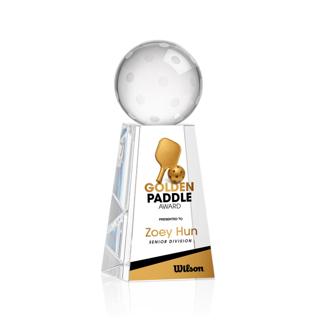 Pickleball VividPrint™ Award on Novita Base