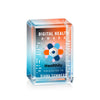 Fulton Cube VividPrint™ Double Sided Award - Vertical