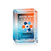 Fulton Cube VividPrint™ Double Sided Award - Vertical