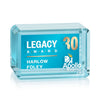 Fulton Cube VividPrint™ Double Sided Award - Horizontal