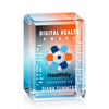 Fulton Cube VividPrint™ Double Sided Award - Vertical