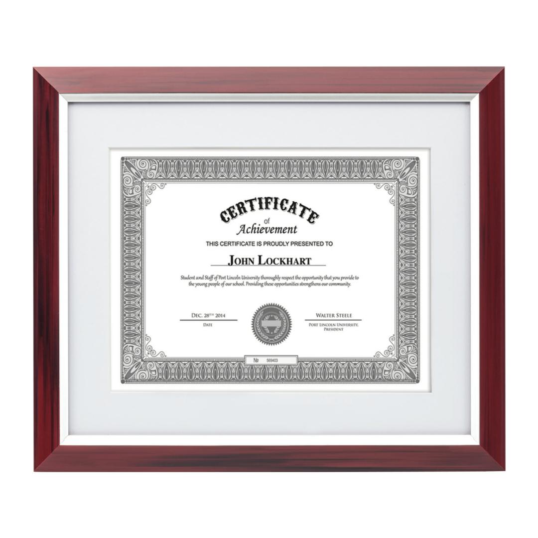 Casanova Certificate Frame