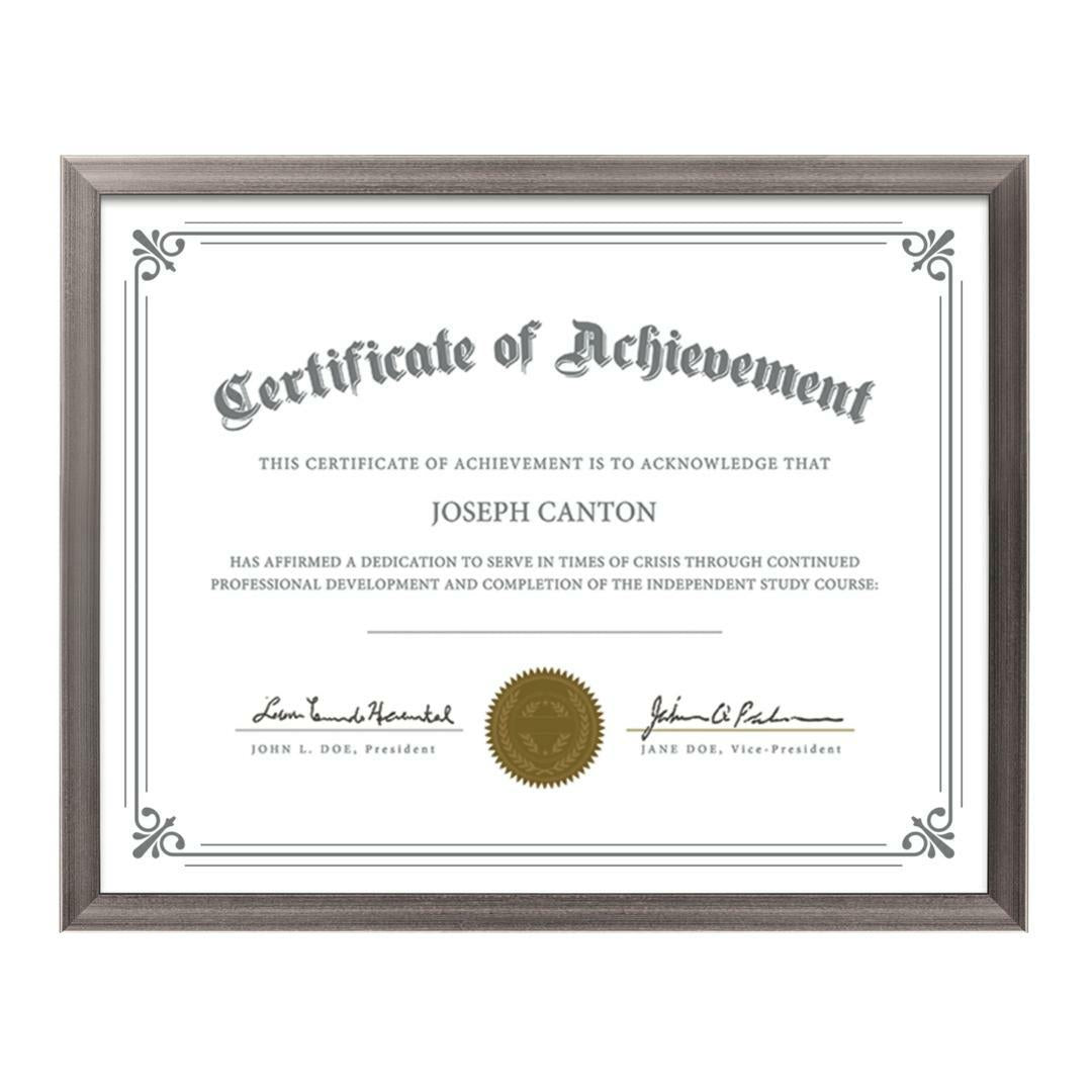 Calais Certificate Frame