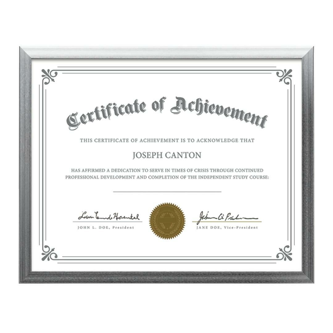 Calais Certificate Frame