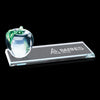 Apple Award on Clear Base