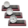 Sports Balls Award on Rosewood Base
