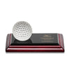 Sports Balls Award on Rosewood Base