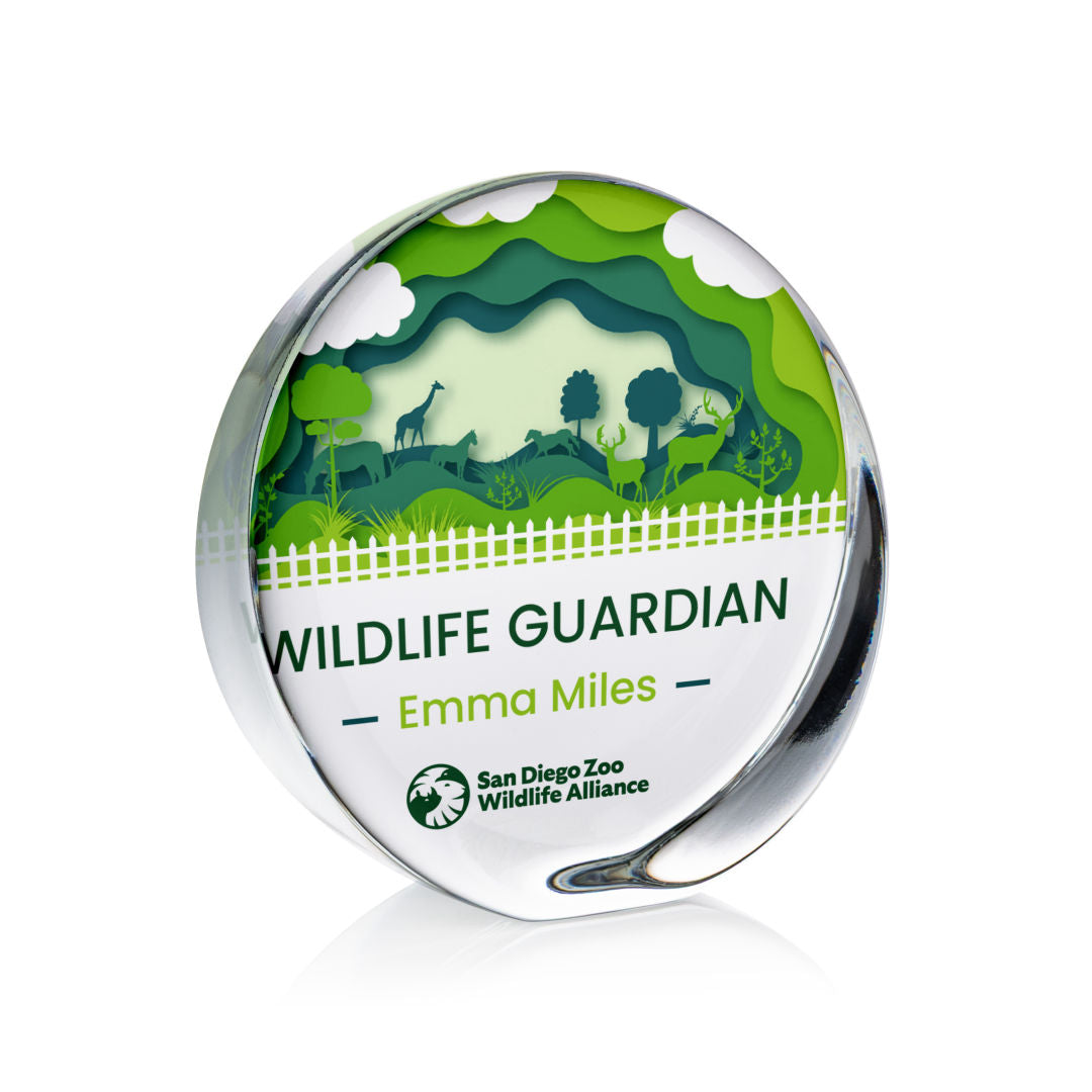 Standing Disk VividPrint™ Award