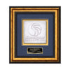 Grazia Cast Paper Framed Award — Black/Gold