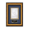 Grazia Cast Paper Framed Award — Black/Gold