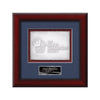 Eco Cast Paper Framed Award — Mahogany