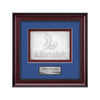 Caprera Cast Paper Framed Award — Mahogany