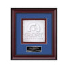 Caprera Cast Paper Framed Award — Mahogany
