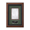 Deco Cast Paper Framed Award — Walnut