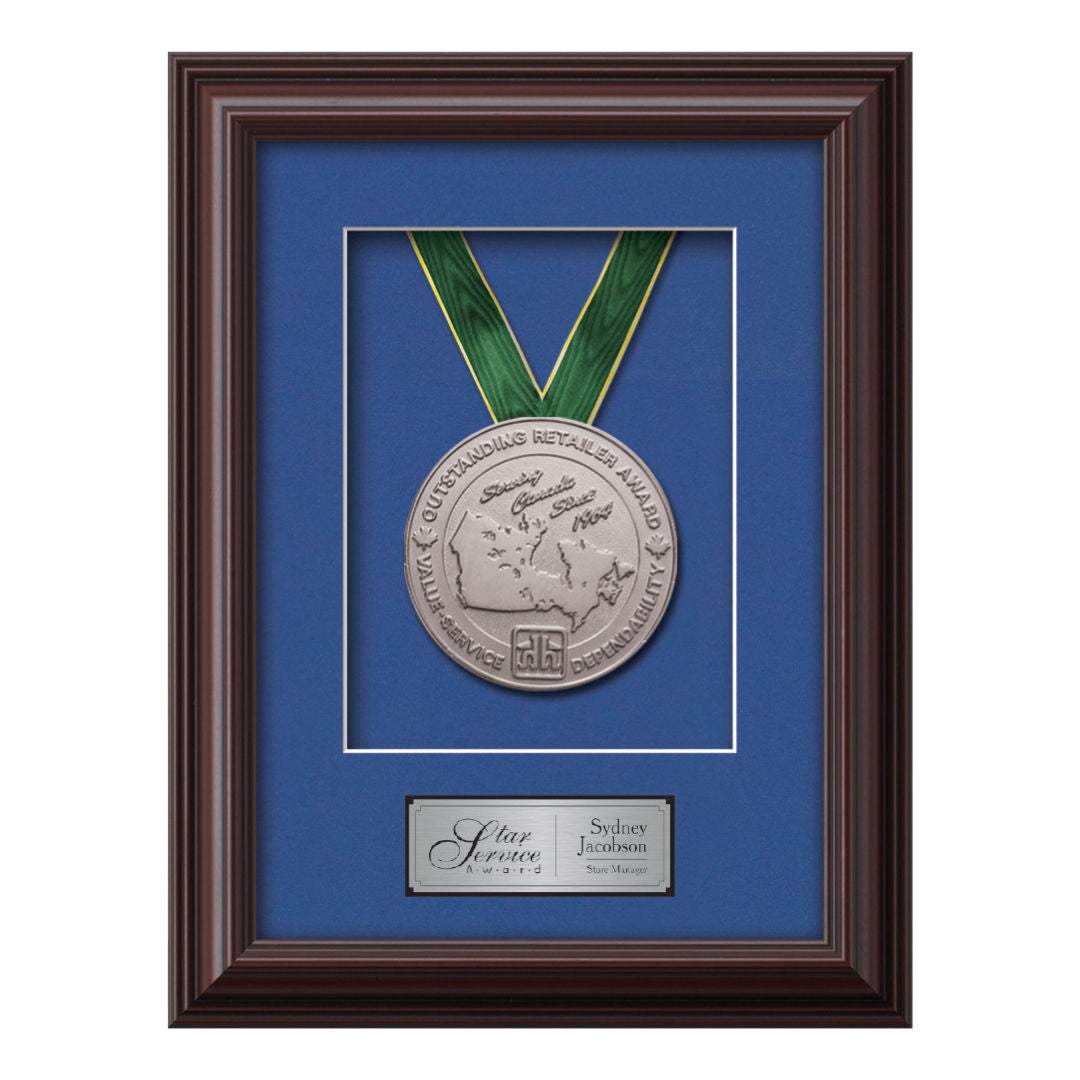 Monarch Medallion - Mahogany