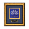 Grazia Stained Glass - Black/Gold