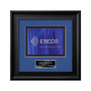 Yorktech Stained Glass Framed Award — Black