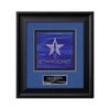 Yorktech Stained Glass Framed Award — Black