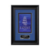 Yorktech Stained Glass Framed Award — Black