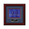 Eco Stained Glass Framed Award — Mahogany