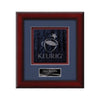 Eco Stained Glass Framed Award — Mahogany