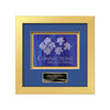 Eldridge Stained Glass Framed Award