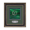 Tuscan Stained Glass Framed Award — Rustic/Charcoal
