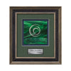 Tuscan Stained Glass Framed Award — Rustic/Charcoal