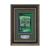 Tuscan Stained Glass Framed Award — Rustic/Charcoal