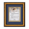 Grazia Artisan Paper Certificate Framed Award